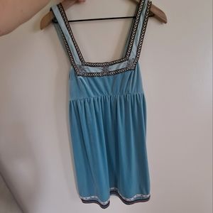 Free People Velvet Baby Doll Dress